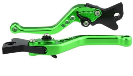 Kupplung Bremshebel Für Suzuki Für GS500 Für GS 500 1989-2009 Bremse Kupplung Hebel Motorrad Motorrad Bremshebel Griff Griffe Zubehör Kupplungshebel (Color : Short Green)