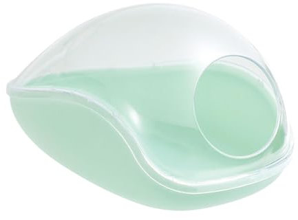 JISADER Hamster Sandbad Toilette Sandbad Behälter, Hamsterhaus Chinchilla Lebensraum für Frettchen, GrÜn