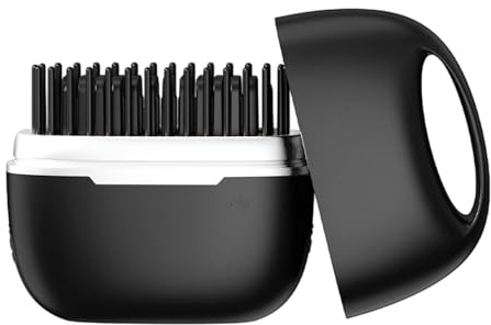 Weqizuerqi Trådlös plattång, snabb uppvärmning plattång - Frissirfri frissireringsverktyg mjuk plattång borste för resor hem