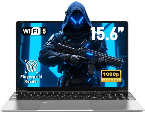 FUNYET Laptop,Win11 15.6 pollici Gaming Laptop, processore R7 5700U, 32 GB di RAM + SSD da 1 TB, FHD 1920x1080,FHD 1920 * 1080 Notebook, tastiera retroilluminata, batteria da 6000 mAh