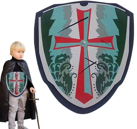 Bouclier en Mousse - Jouet médiéval en Mousse - Armes rembourrées médiévales pour - Différentes boucliers de Jeu de rôle pour Costume de Combat pour et Filles