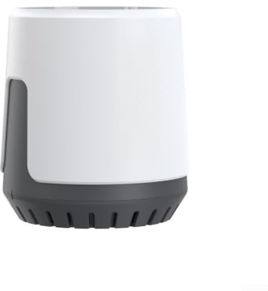 Smart - Pluviometro Wi-Fi digitale, sensore di precipitazioni con app HomGar per irrigazione del giardino, misurazione precisa di 0,1 mm, senza fili, bianco (A)