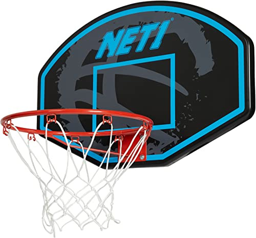 NET1 Vertikal 76 x 50 cm backboard & mål basketsystem, blå