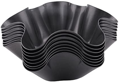 YYCFB 8 Pack Tortilla Bowl Molds Perfect Tortilla Pan Nonstick Taco Shell Tortilla Pan Maker Salad Bowl