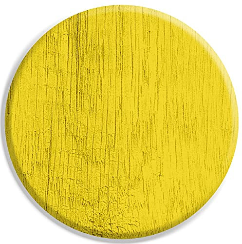 Wohnkult 18g Powder Wood Stain (Yellow, Wood) - Suitable for Indoor and Outdoor Use, 21 Colors Available