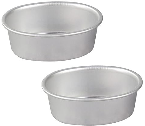 Abaodam 2pcs Egg Shaped Cake Molds Non Stick Oval Cheesecake Pans for Baking Dishwasher Safe Pudding Jelly Molds for Home Baking