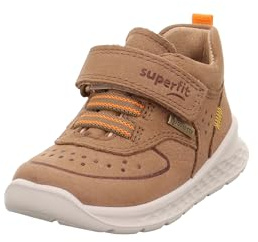 Superfit Breeze Gore-Tex, Scarpe per Chi Inizia a Camminare, Braun/Orange 3040, 24 EU Larga