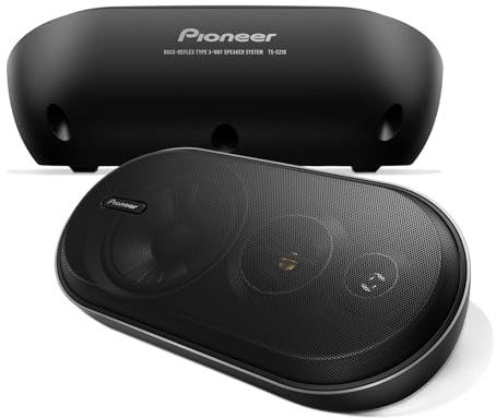 Pioneer TS-X210 3-Way Surface Mount Car Speakers with 100 W Max Power (Pair)