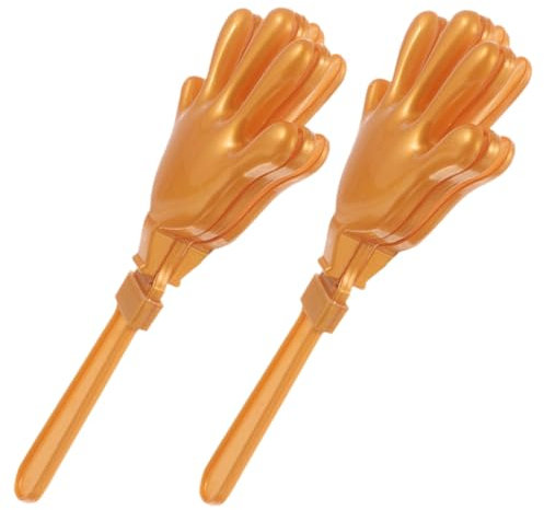 TOYANDONA 2stücke Handklatscher Bunte Noisemaker Für Partys Und Veranstaltungen Für Feiern Sportevents Und Konzerte Laut Und Unterhaltsam Für Altersgruppen
