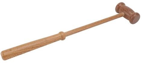 SAFIGLE Bastone Massaggiante in Legno Marrone per Vita e Gambe Superficie Liscia e Bordi Arrotondati per Massaggio Rilassante e Benessere Muscolare