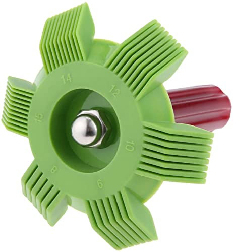 gohantee Condenser Fin Comb Air Conditioner Fin Comb, Cleaner Fin Comb for Air Conditioner Radiator Plastic Fin Straightener for Cleaning Radiator Evaporator