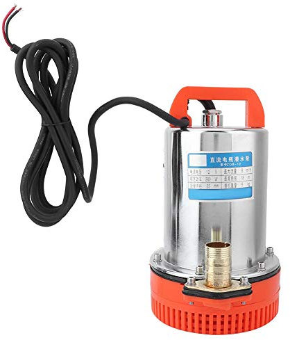 CHICIRIS Pompa dell'acqua, pompa di acqua sommersa sommergibile DC 12V Pompa dell'acqua di irrigazione