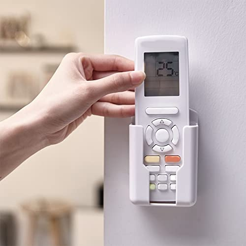 Soporte para mando a distancia del aire acondicionado Caja de almacenamiento montada en la pared para el control remoto creativo remoto titular organizador-M