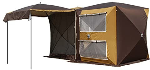 CRBUDY SUV-Zelt Mehrpersonen-Familiencampingzelt, Auto-Markise SUV-Heckklappenzelt mit Tragetasche, universeller Fahrzeug-Sonnenschutz für Outdoor-Reisen, Picknick, Angeln, Wandern