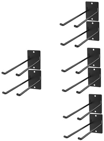 Parliky 8 Pz Porta Attrezzi Da Giardino Scopa Organizer Per Attrezzi Da Giardino Appendiabiti Per Scope Rastrelliera Organizzatore Di Articoli Vari Porta Sospeso Ferro Da Stiro