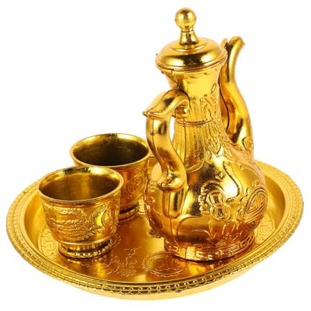 HOLIDYOYO Buddha-Hallen-anbetungsbecher Tasse Für Zeremonien Exquisiter Kessel Aus Kunststoff Anbetungstasse Für Opfergaben Und Tee