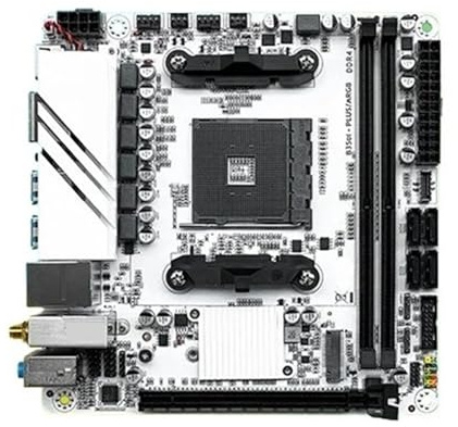 AM4 ITX Motherboard supports R3 R5 R7 R9 1/2/3/4/5 series CPU DDR4 Desktop PC PCI-E 3.0 B350i PLUS ARGB