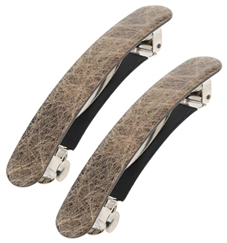 Sharplace Vintage Haarspange Haarklammer französische Haarclips Haargreifer Haar Accessiories 2er Pack