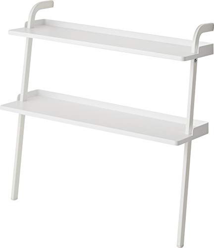 YAMAZAKI 5045 FRAME Kids Leaning Shoe Rack, white, Steel/ABS Resin/Silicone, 50 x 22 x 48 cm