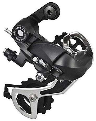 Stronrive Aluminiumlegierungs Schaltwerk 6/7/8 Gang Fahrradschaltung Schaltwerk für Mountainbike MTB Schwarz