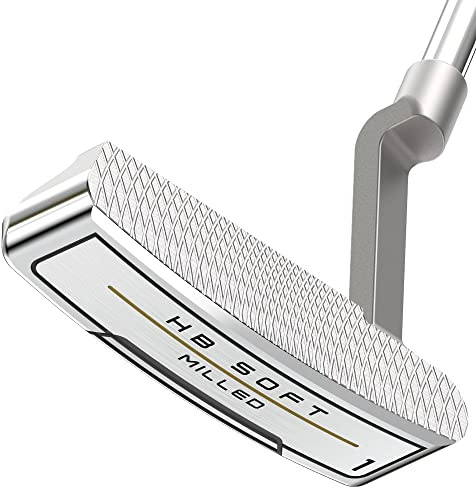 Cleveland Golf HB Soft Milled Putter, 35, Model 1, Plumber's Neck, Right Hand