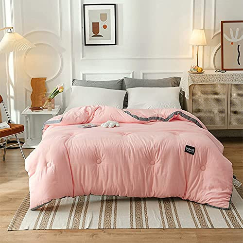 TAOZUYING Copripiumino matrimoniale king size per tutte le stagioni, piumino classico anallergico e caldo senza fodera per letto matrimoniale