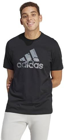 Adidas Herren Camo Badge of Sport Graphic Tee T-Shirt