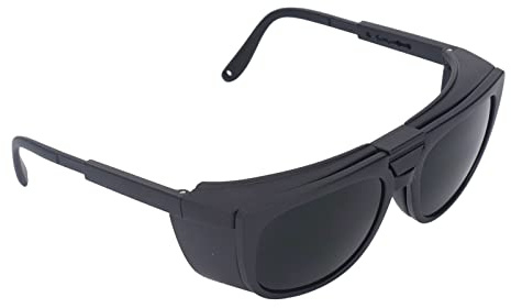Gafas de Soldadura, Gafas Protectoras para Soldador TIG con Diseño Abatible, Policarbonato Resistente, Gafas de Soldadura Tipo Tapa Abatible Resistentes a Los Arañazos de Nailon Protección (IR5.0)