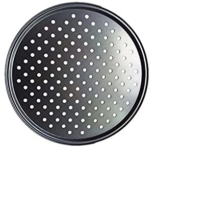 Teglia Per Pizza,Teglia Pizza Piastra di cottura da forno Pizza FAI DA TE Strumento di cottura traspirante ad alta temperatura Piastra di cottura ad alta temperatura per forno 24,5 cm-32cm ( Color : 2