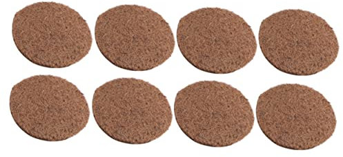 MERRYHAPY 8 Stück Kokosfaser Taubeneiermatten Rund 20cm Natürliche Vogelnestunterlage Wiederverwendbar Für Papageien Tauben Vögel Und Kleintiere