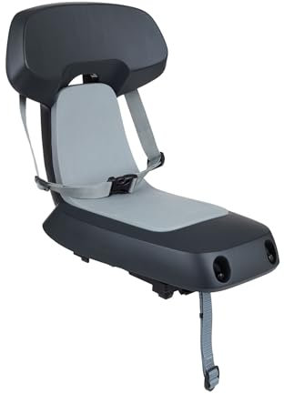 POLISPORT 8636100022 - Guppy Junior Fahrradkindersitz Hinten MIK-HD für Kinder ab 6 Jahren, kompatibel mit Fahrrädern von 24''-29'' und E-Bikes mit MIK HD-Gepäckträger max.27 kg in Dunkelgrau