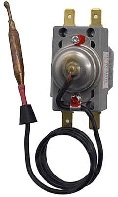 Qsvbeeqj Interruttori Controllo della Temperatura del Termostato Precisione 250V 20A per Scaldabagno Elettrico Installazione Semplice Prevenzione del Surriscaldamento