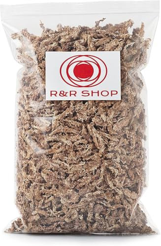 R&R SHOP – Sfagno Cileno 100% Naturale, Substrato per Orchidee, Bonsai, Kokedama e Verde Verticale (4L - 100gr)