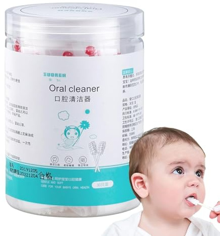 Baby Tongue Cleaner, Hygienic Toddler Toothbrush, Individual Packaging Mouth Cleaner, Gauze Toothbrush for Babies, Baby Toothbrush for Boys, Toddler Mouth Cleaner, Baby Oral Care, Christmas Baby Tooth