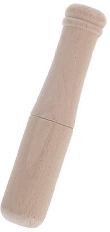 Hohopeti Martello per Lavorazione Legno in Faggio Massello, Piccolo Mazzuolo Rotondo per Intaglio e Punzonatura, Utensile Manuale per Falegnami e Installazione Legno