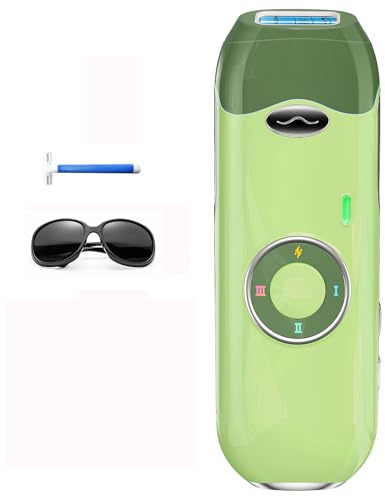 Haarlosy Epilatore Luce Pulsata Indolore, 22J Epilatore Laser con Tecnologia Innovativa IGBT, Adatto per Uomini e Donne Corpo, Viso, Ascelle, Gambe