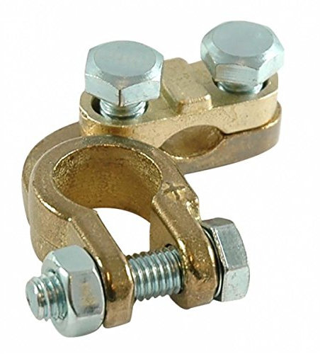 Ama Imel, Morsetto per batteria in ottone tipo alfa pesante,con polarità positiva,cavo fino a 120mm²