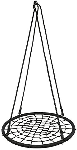 BBBuy Columpio para árbol de niños, plataforma de parque infantil, cuerda de nailon desmontable (48 pulgadas)