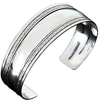 Fly Style Armreif aus 925 Sterling Silber - Handgeschmiedet Silber-Schmuck im keltischen Design, Modelle:Modell A