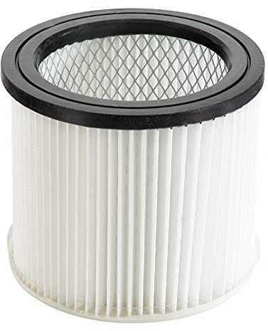 AREBOS Filtro HEPA para aspiradora, adecuado para aspiradoras industriales de 1800 W con EAN 4260627420117, lavable, con borde de goma elástico, uso universal.