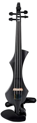 GEWA E-Violine, elektronische Violine, Novita 3.0 Schwarz mit Wittner Schulterstütze, 4-saitig inkl. Schulterstütze 4-saitig Schwarz