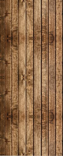 A.Monamour Türtapete Selbstklebend Türfolie Türposter 3D Alte Rustikale Holzbohlen Brett Holz Textur Hintergrund Vinyl Folie Türdeko Tapete Wandbild Türaufkleber Türtattoo 85 x 200 cm