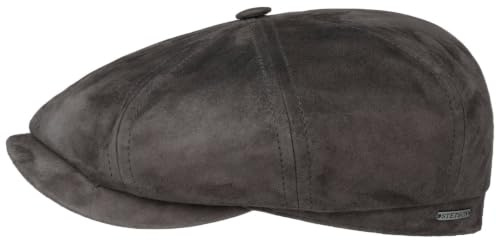 Stetson Herren Goat Wildleder-Hatteras-Mütze Marine
