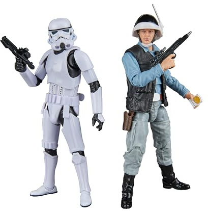 STAR WARS The Black Series Rebel Trooper & Stormtrooper, A New Hope Collectible Actionfigur, 15,2 cm, 2er-Pack
