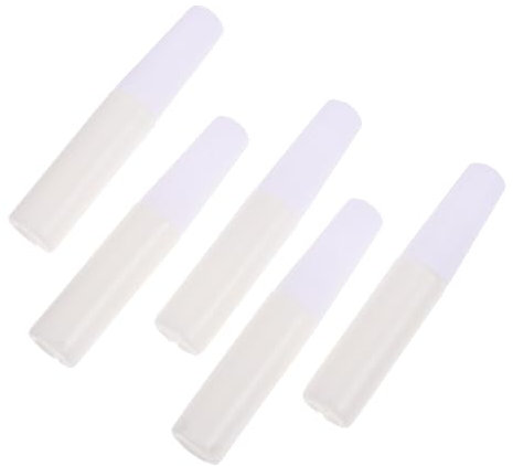 BELLIFFY Weißer Wasserlöslicher Bastelkleber mit Starker Haftung 50 Stück 6ml Flasche und Schneller Trocknung für Selbstgemacht und Handwerksprojekte