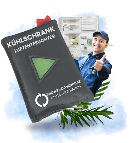 TronicXL Deumidificatore per frigorifero, cuscino riutilizzabile – Accessori per condensa Stop sacchetto deumidificatore, sacchetto per deumidificatore, granulato, compatibile con AEG Bosch Miele