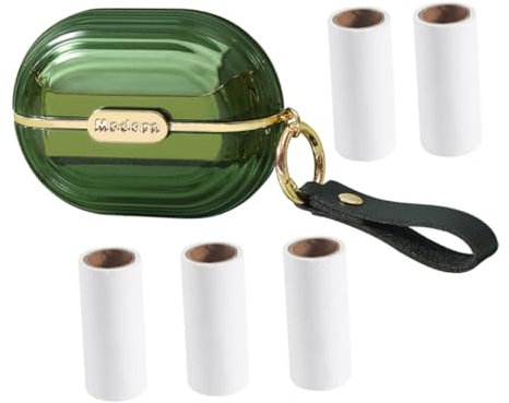 Ipetboom Lint Roller Tragbare Doppelseitige Fusselrolle Für Tierhaare Und Kleidung Mit Starkem Kleber Nachfüllungen Für Unterwegs Kompakt Und Benutzerfreundlich