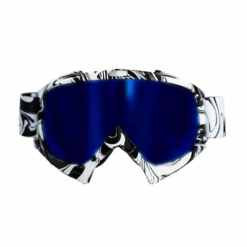 Mud Defeater Motor Motocross Brille Kinder AHP Motorradbrille Racing Googles Weiß