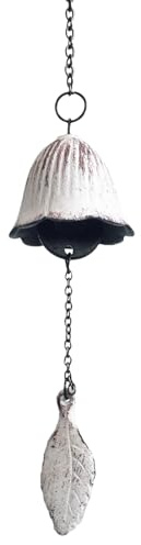 Campanas de Viento japonesas para Exteriores – Campana de de Hierro Fundido para Exteriores, Timbre Zen Tradicional conmemorativo de Metal Neutro para Porche, jardín, Patio, decoración Interior