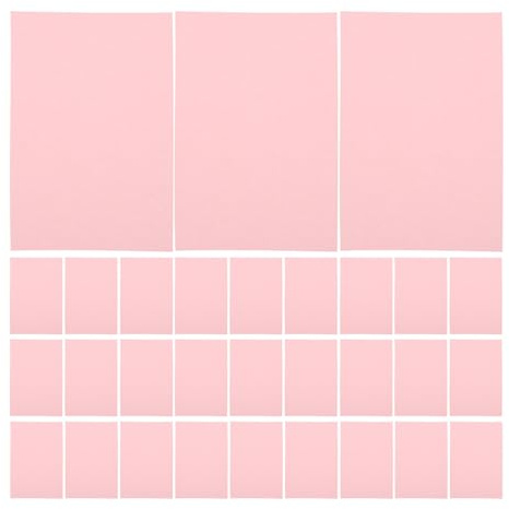 Gesichtsöl Absorptionspapier 300 Blatt Flachsfasern Rosa | Tragbar, für Büro und Zuhause, Kontrolliert Glanz und Nimmt Überschüssiges Öl Schnell